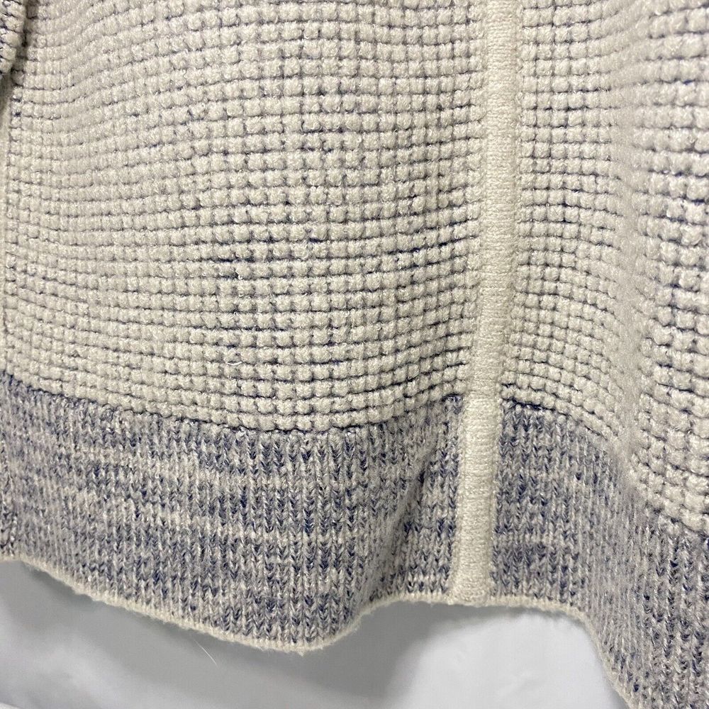 Soft Surroundings Womens Caressa Cardigan Sweater Open Front Gray Blue Size M - Picture 5 of 7
